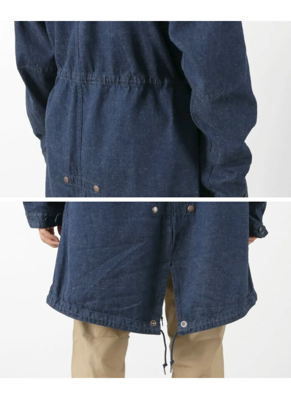FOB FACTORY / F2420 M-51 denim shell parka