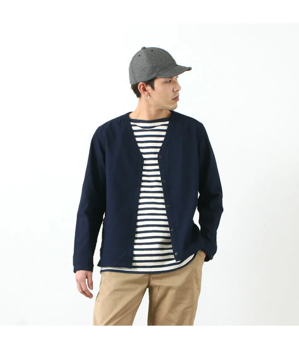 FOB FACTORY / F2409 military cardigan