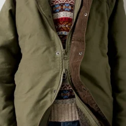 FOB FACTORY / F2450 Moleskin Hood Coat