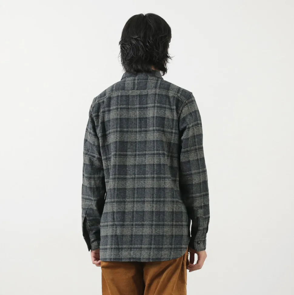 FOB FACTORY / F3497 Nel check work shirt