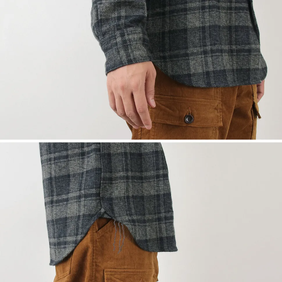 FOB FACTORY / F3497 Nel check work shirt