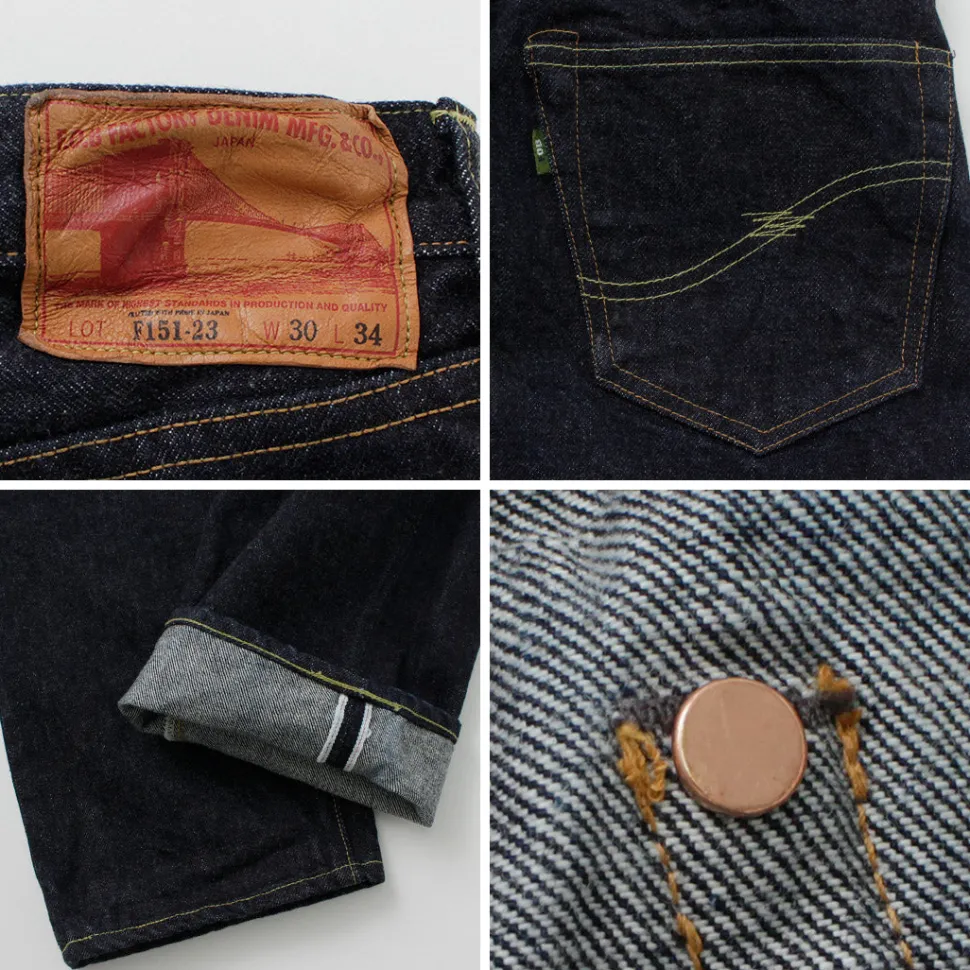 FOB FACTORY / F151-23 5P selvage jeans
