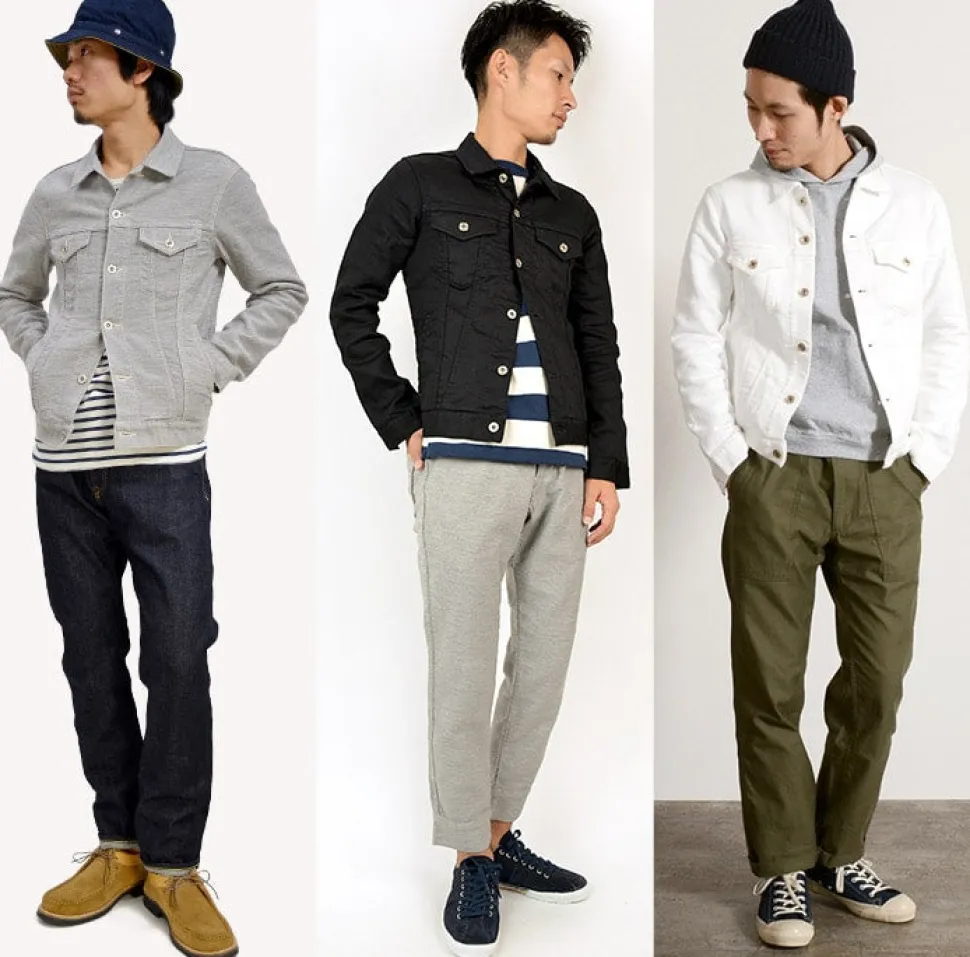 FOB FACTORY / F2288 Relaxed denim 3rd jacket