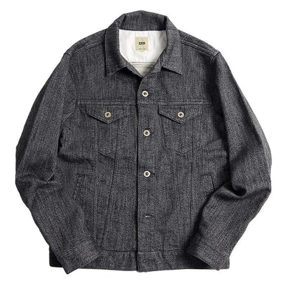 FOB FACTORY / F2288 Relaxed denim 3rd jacket