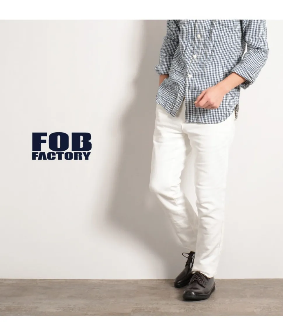 FOB FACTORY / F0438 Relaxed Narrow Easy Pants
