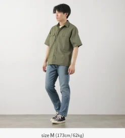 FOB FACTORY / F3499 Short sleeve field shirt