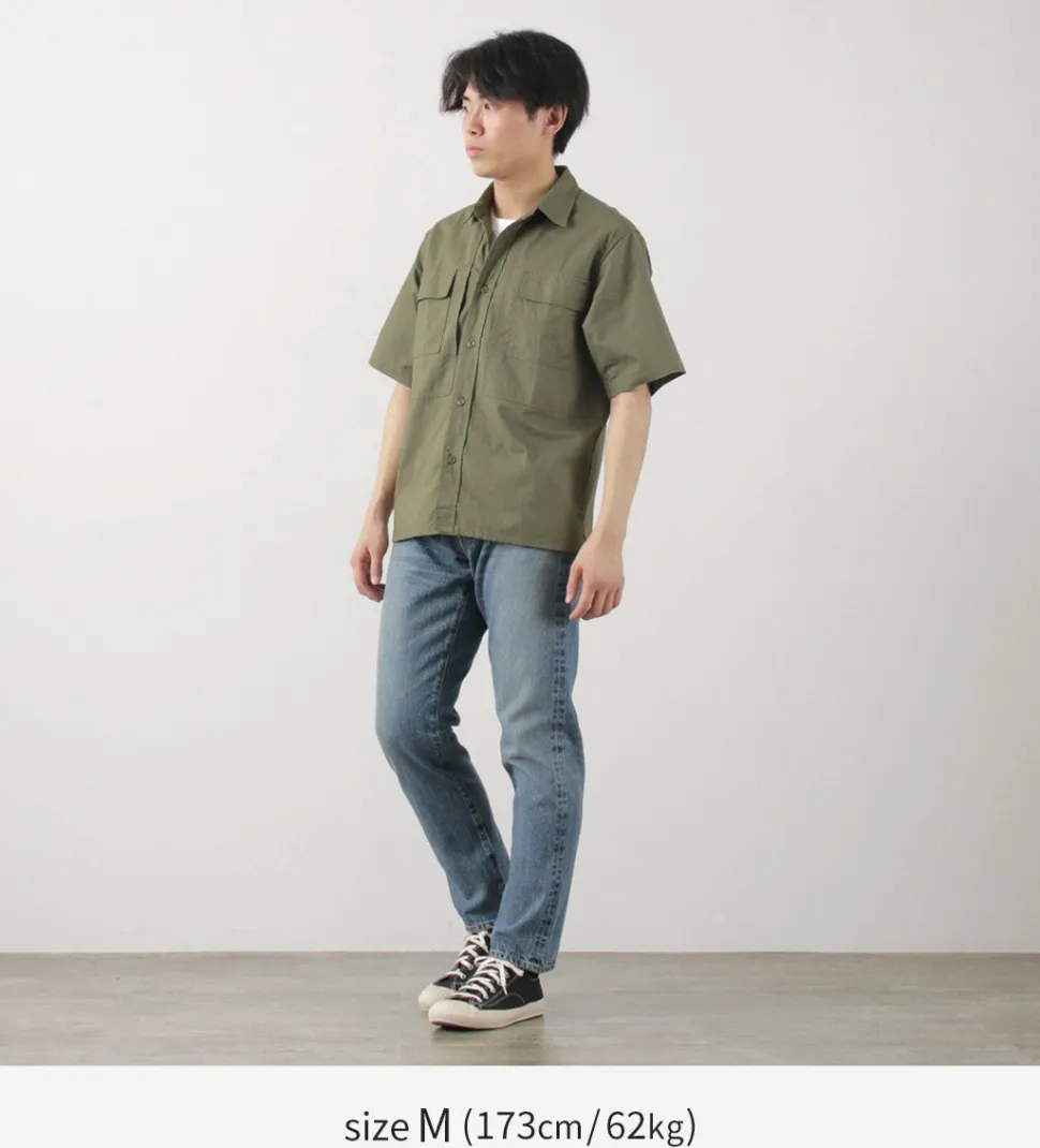 FOB FACTORY / F3499 Short sleeve field shirt
