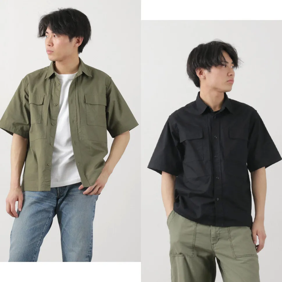 FOB FACTORY / F3499 Short sleeve field shirt