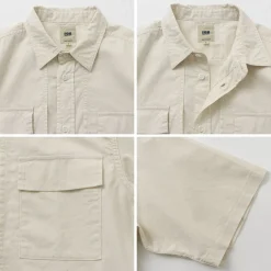 FOB FACTORY / F3499 Short sleeve field shirt