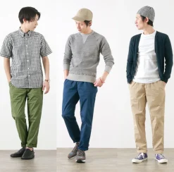 FOB FACTORY / F0471 Sicilian/Stretch Twill Trousers