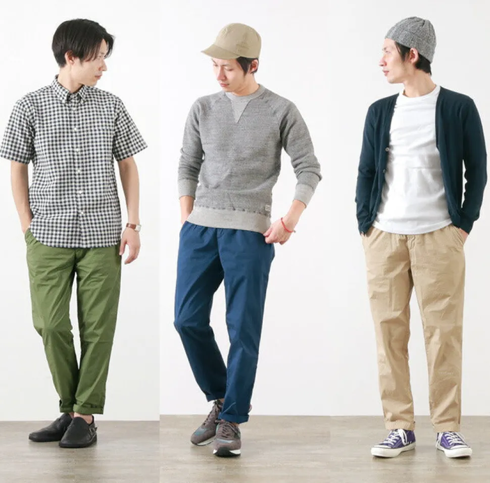 FOB FACTORY / F0471 Sicilian/Stretch Twill Trousers