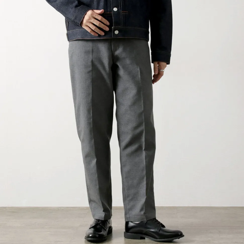 FOB FACTORY / F0538 STA-PREST wide pants