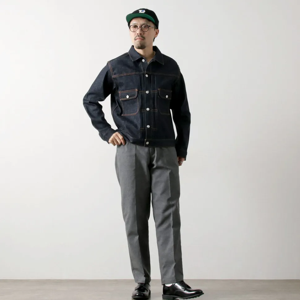 FOB FACTORY / F0538 STA-PREST wide pants