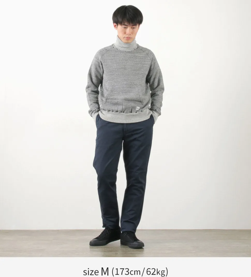 FOB FACTORY / F0522 Vat dye herringbone trouser