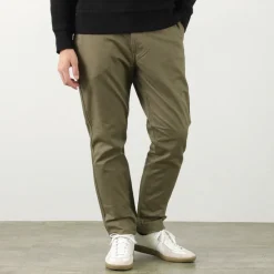 FOB FACTORY / F0522 Vat dye herringbone trouser