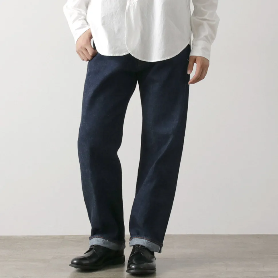 FOB FACTORY / F1147 Wide denim 5P pants