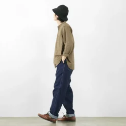 FOB FACTORY / F0511 WW2 Denim deck trousers One wash