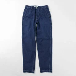 FOB FACTORY / F0511 WW2 Denim deck trousers Used finish