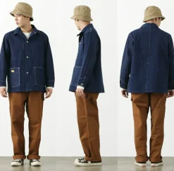 FOB FACTORY / F2417WW2 denim coveralls