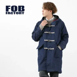 FOB FACTORY / Indigo Duffle Coat