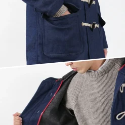 FOB FACTORY / Indigo Duffle Coat