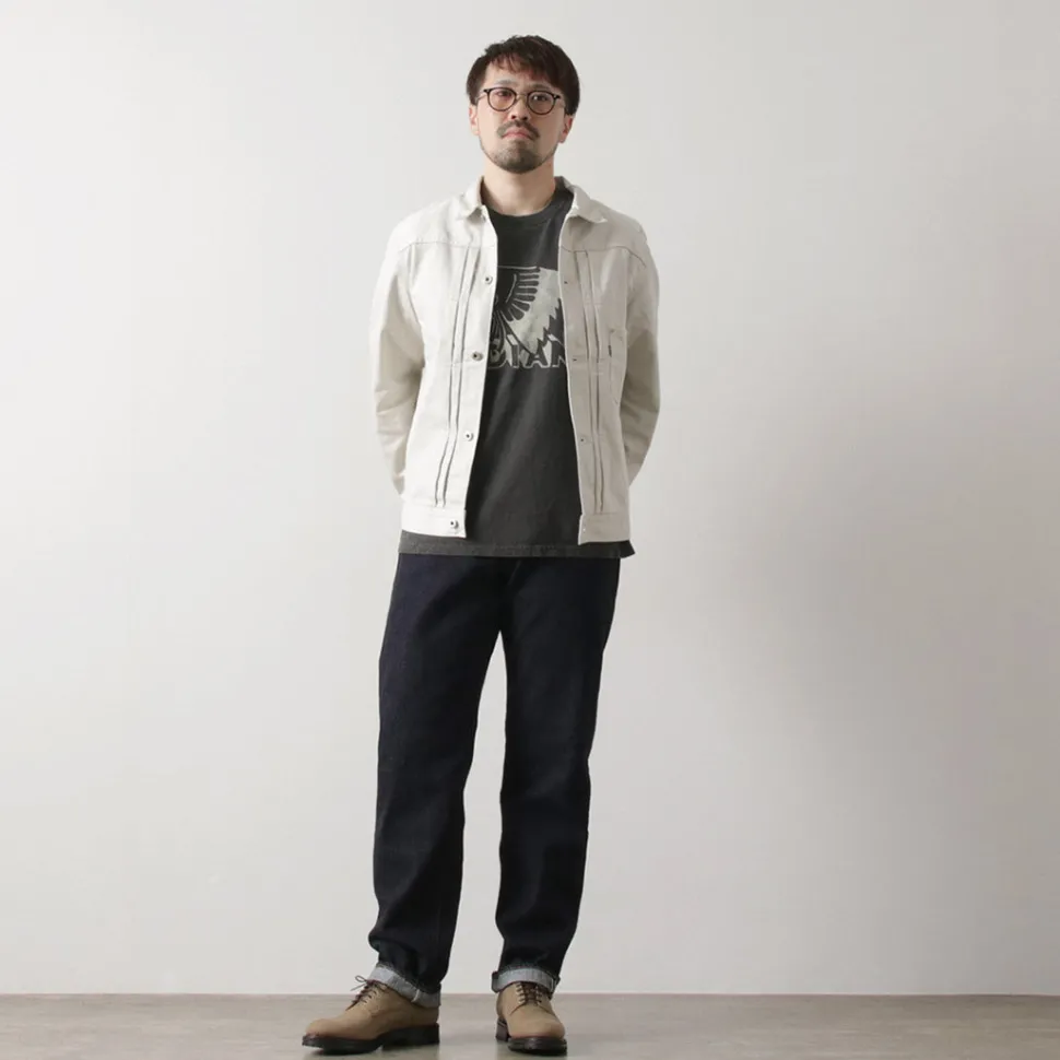 FOB FACTORY / Selvage Denim Tapered 5P Pants