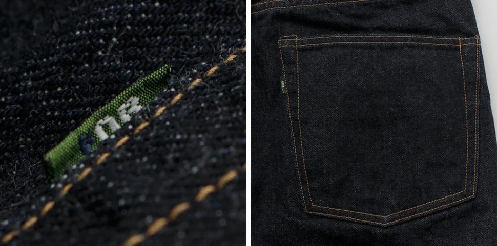 FOB FACTORY / Selvage Denim Tapered 5P Pants