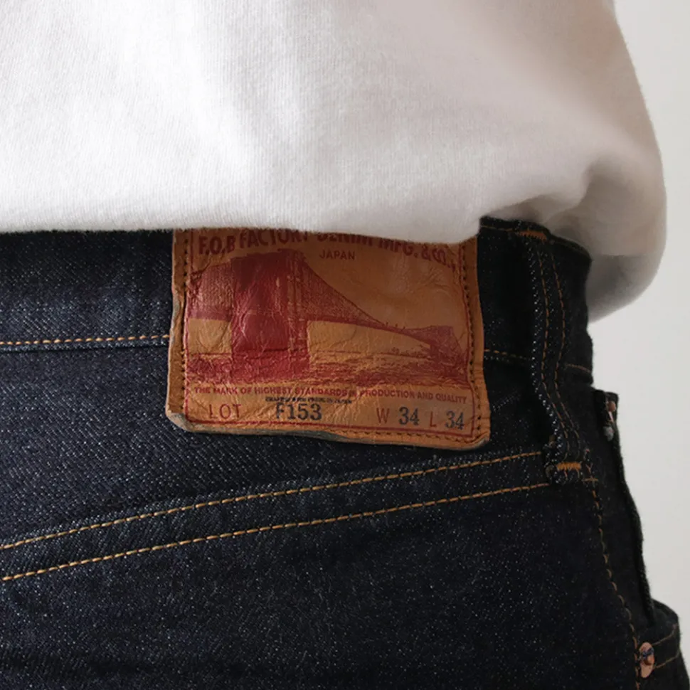 FOB FACTORY / Selvage Denim Tapered 5P Pants