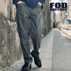 FOB FACTORY / STA-PREST Wide Trousers