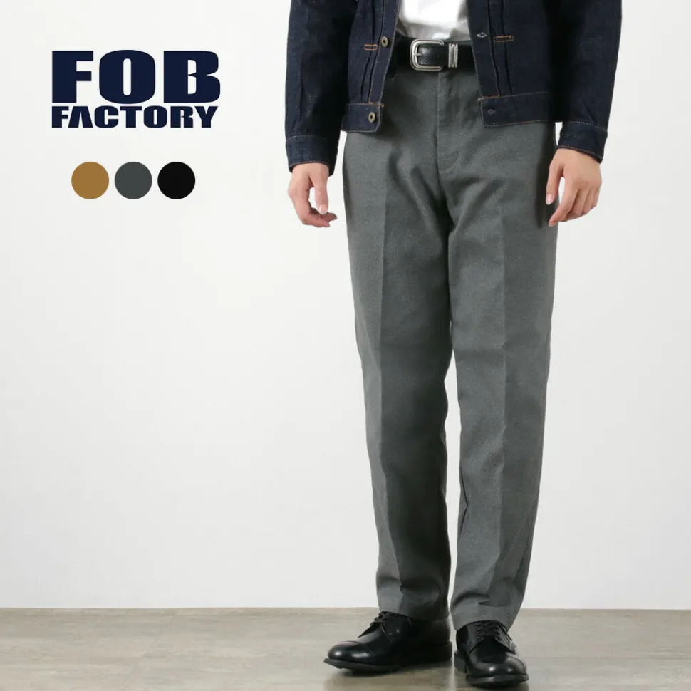 FOB FACTORY / STA-PREST Wide Trousers