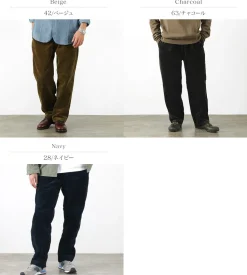 FOB FACTORY / Wide Well Corduroy Pants