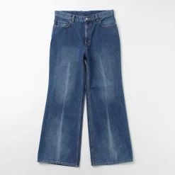 FREEMANS SPORTING CLUB / Francis Boots Cut Jeans Center Crease