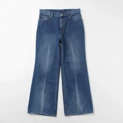 FREEMANS SPORTING CLUB / Francis Boots Cut Jeans Center Crease