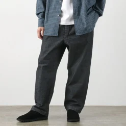 FUJITO / 2 Tuck Trousers Light Ounce Denim
