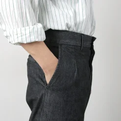 FUJITO / 2 Tuck Trousers Light Ounce Denim