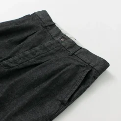 FUJITO / 2 Tuck Trousers Light Ounce Denim