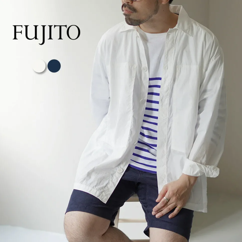 FUJITO / Army Shirt Cotton Broad
