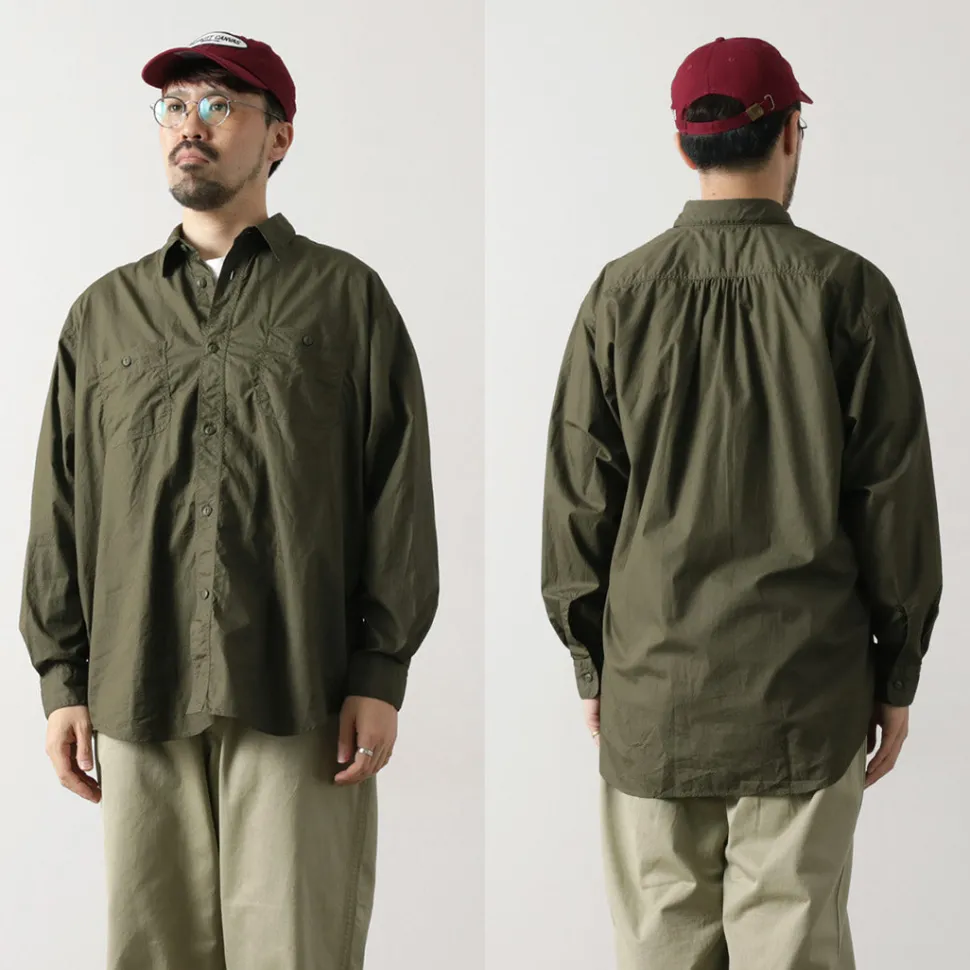 FUJITO / Big Size Work Shirt Broad