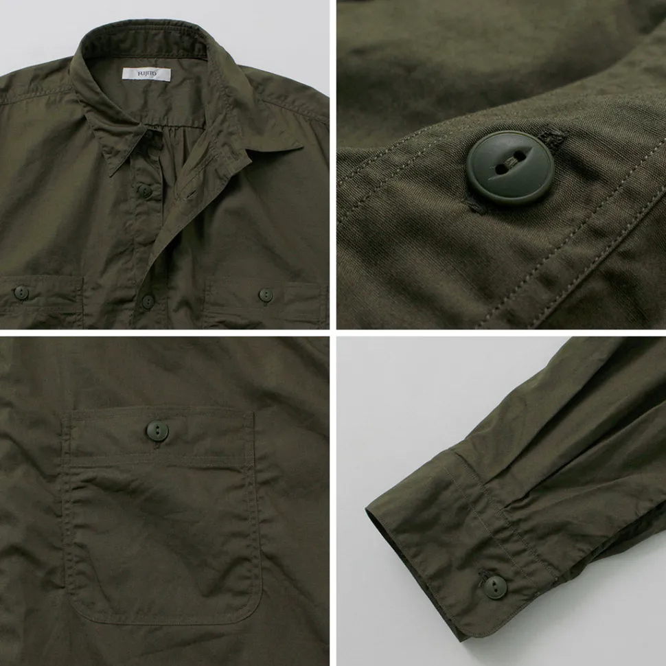 FUJITO / Big Size Work Shirt Broad