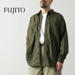 FUJITO / Big Size Work Shirt Broad