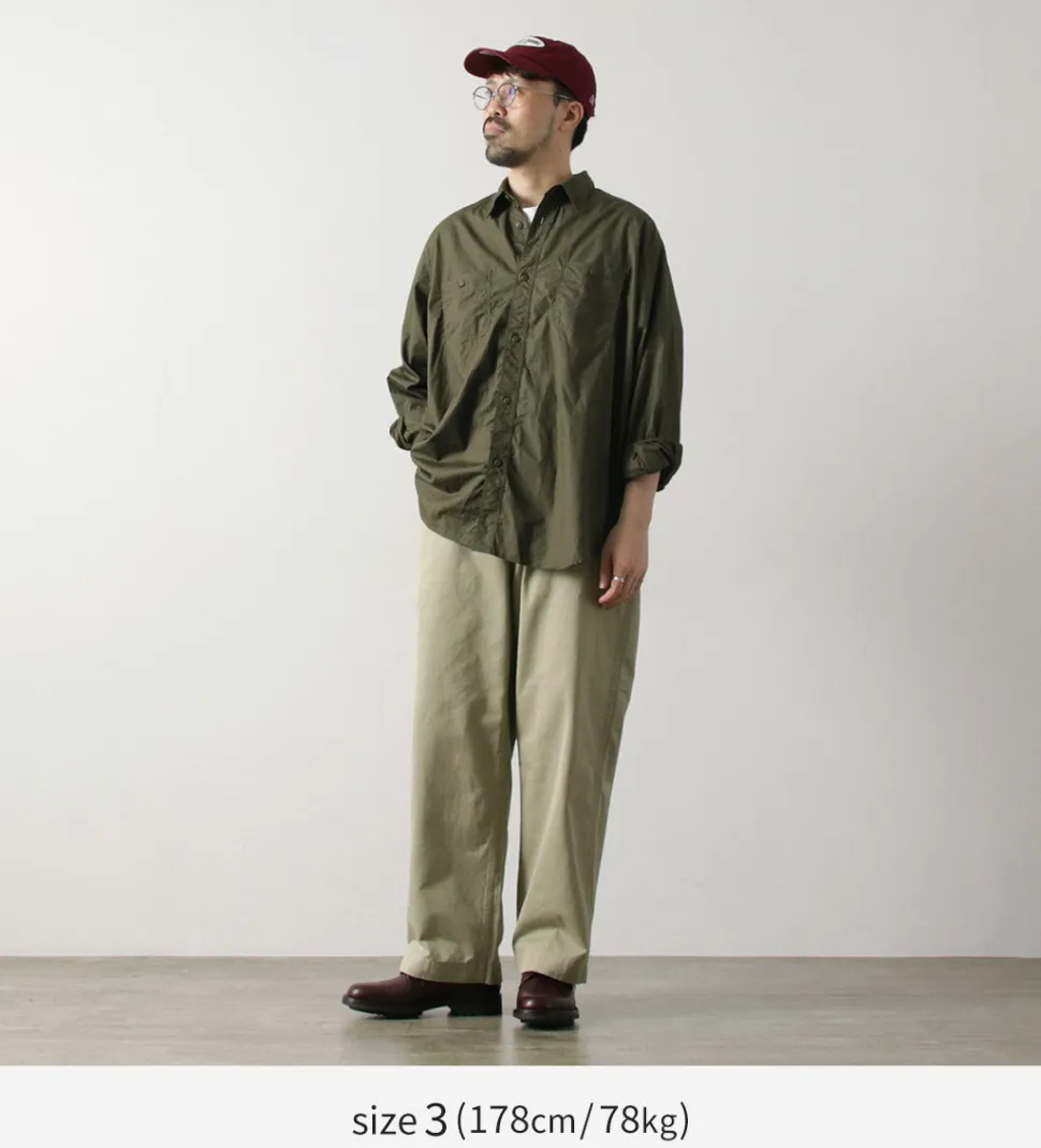 FUJITO / Big Size Work Shirt Broad