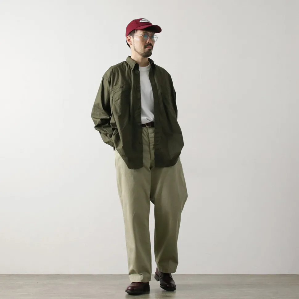 FUJITO / Big Size Work Shirt Broad