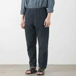 FUJITO / Cotton Linen Seersucker Easy Pants