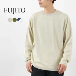 FUJITO / Long Sleeve Knit T-Shirt
