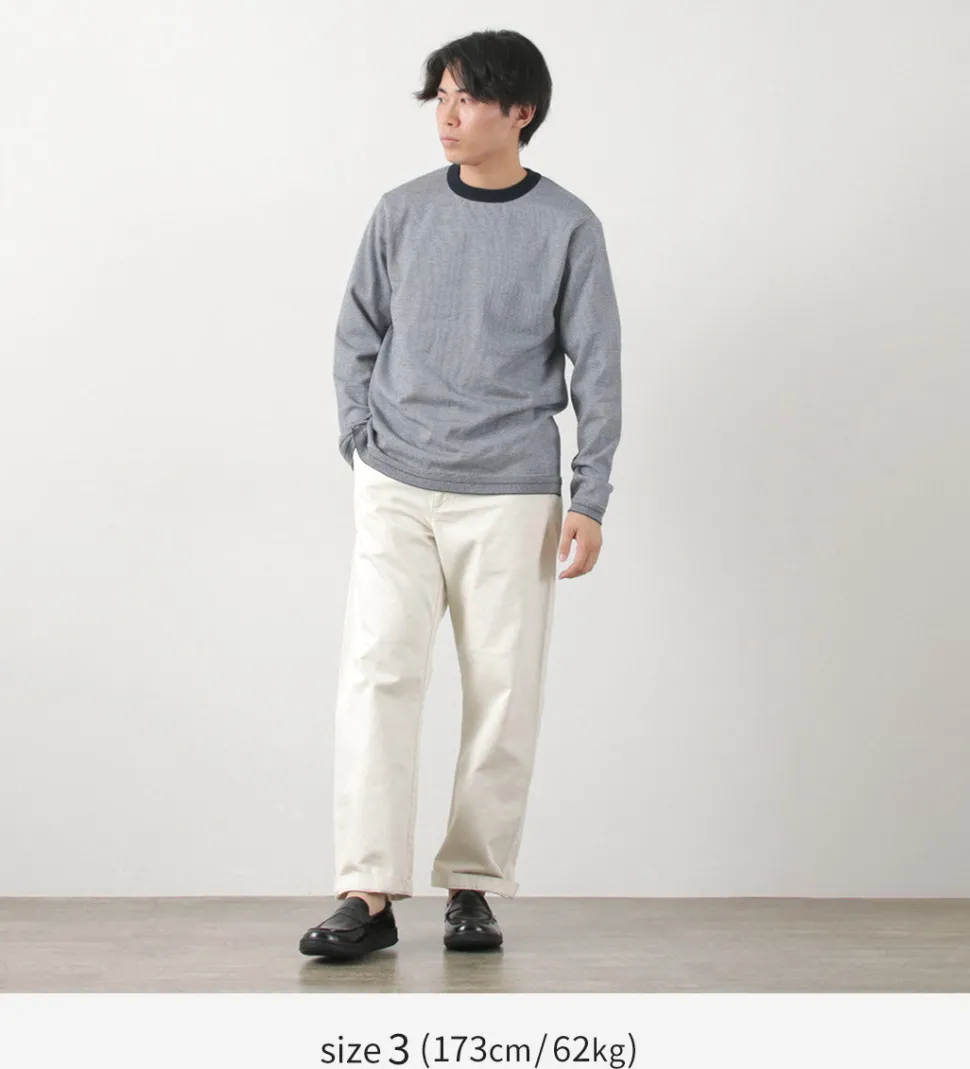 FUJITO / Long Sleeve Knit T-Shirt
