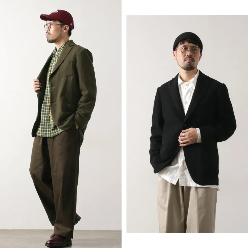 FUJITO / Naun 2B jacket Wool serge