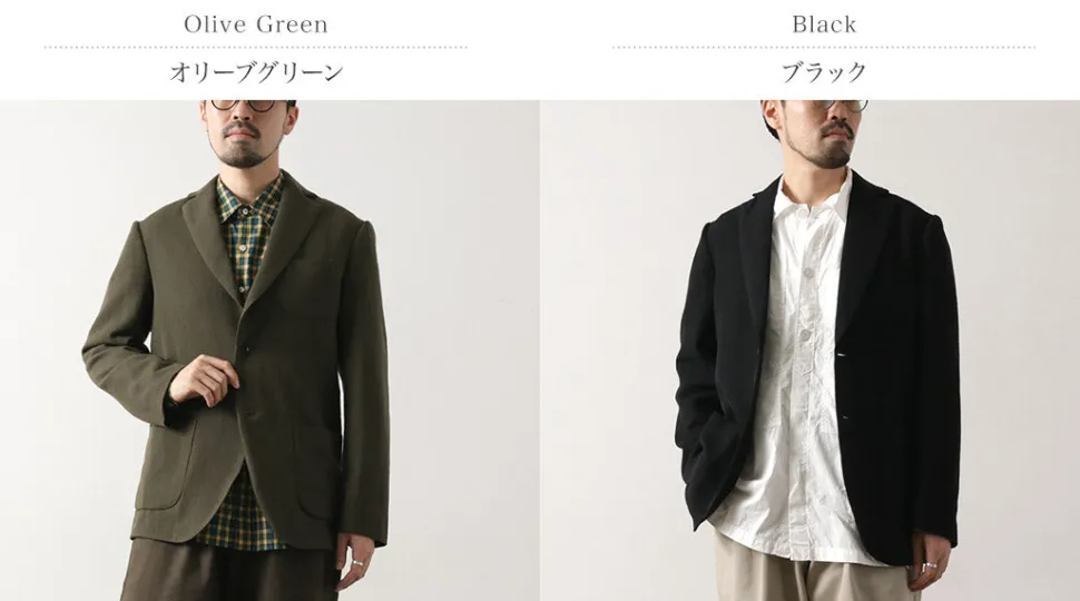 FUJITO / Naun 2B jacket Wool serge