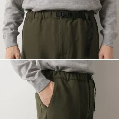 FUJITO / N.O.UN Beltless Pants Wool Serge