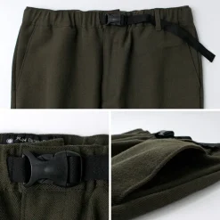 FUJITO / N.O.UN Beltless Pants Wool Serge