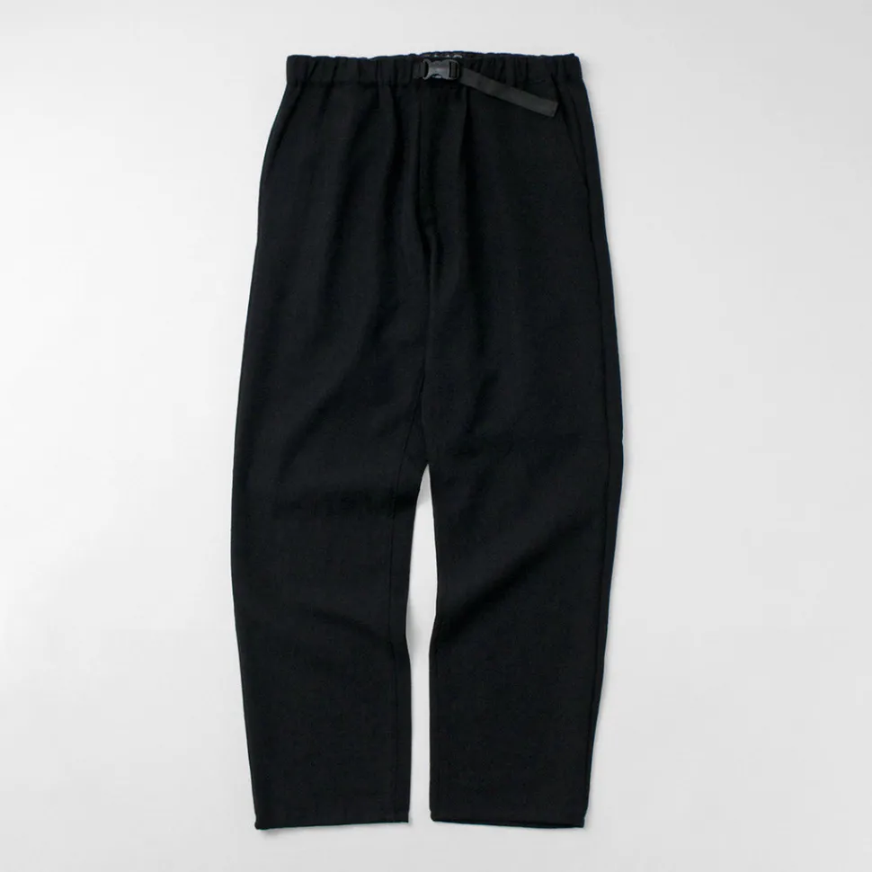 FUJITO / N.O.UN Beltless Pants Wool Serge